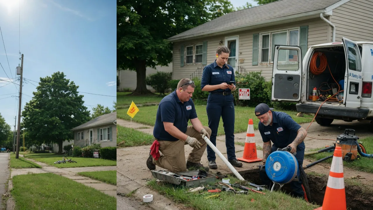 Sewer Line Repair in Milledgeville, IL near me